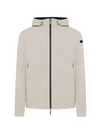 Rrd Surflex Stretch Technical Hooded Jacket In Neutral