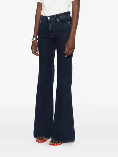 Cycle Flaire Flared-leg Jeans In Blue