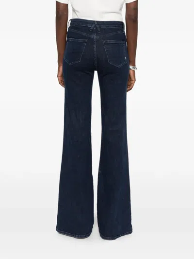 Cycle Flaire Flared-leg Jeans In Blue