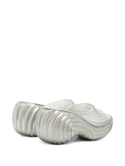 Diesel X Melissa Quantum Platform Sandals In White