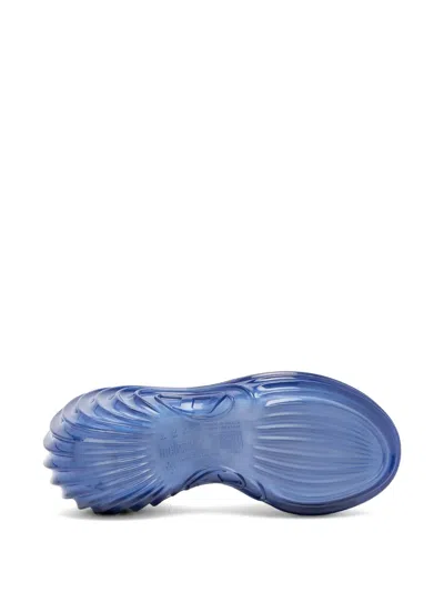 Diesel Blue Melissa Edition Platform Mule Heeled Sandals In Multi