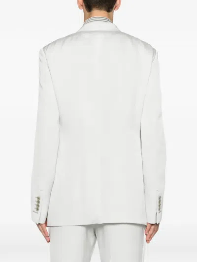 Tom Ford Shelton Peak-lapel Single-breasted Blazer In Multi