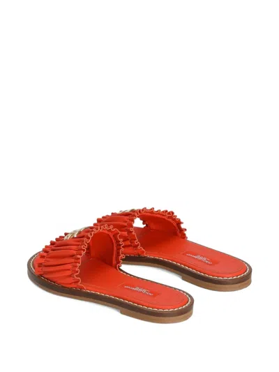 Dolce & Gabbana Girls' Flat Slide Sandals - Big Kid In Multi