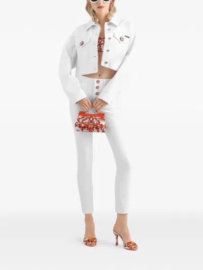 Dolce & Gabbana Denim Jacket In White