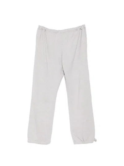 Visvim Drawstring-waist Track Pants In Gray