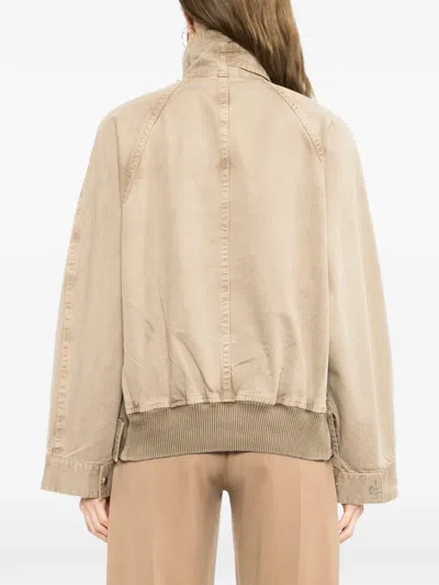 Co Collection Raglan-sleeves Jacket In Multi