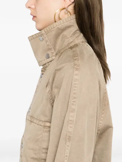 Co Collection Raglan-sleeves Jacket In Multi