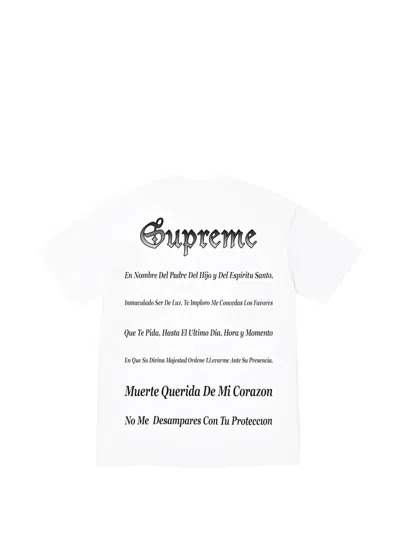 Supreme Grim Reaper T-shirt In White