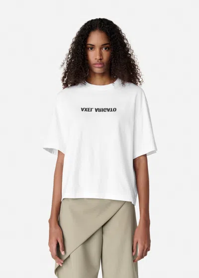 Axel Arigato Distort T-shirt In White