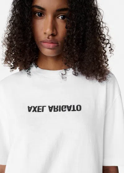 Axel Arigato Distort T-shirt In White