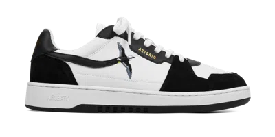 Axel Arigato Premium Leather Sneakers With Comfortable Rubber Sole And Distinctive Design In Black