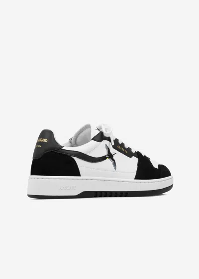 Axel Arigato Premium Leather Sneakers With Comfortable Rubber Sole And Distinctive Design In Black