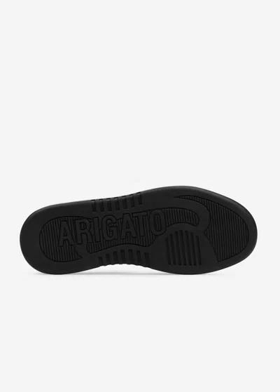 Axel Arigato Premium Leather Sneakers With Comfortable Rubber Sole And Distinctive Design In Black