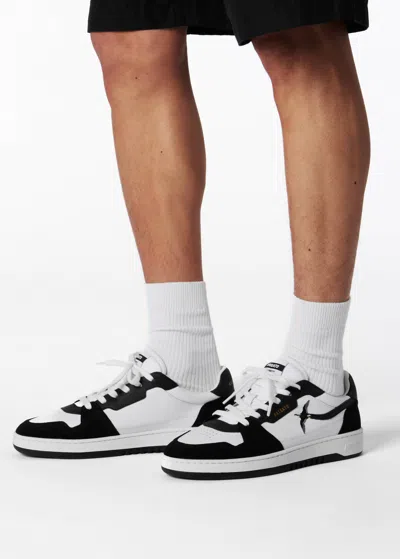 Axel Arigato Premium Leather Sneakers With Comfortable Rubber Sole And Distinctive Design In Black