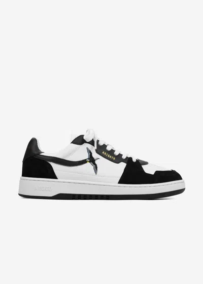 Axel Arigato Premium Leather Sneakers With Comfortable Rubber Sole And Distinctive Design In Black