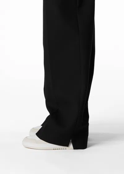 Axel Arigato Dice Lo Embroidered Leather Sneakers In White
