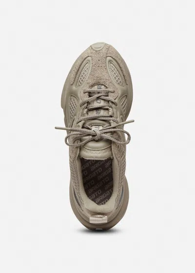 Axel Arigato Men Satellite Runner Suede And Leather Low-top Sneakers In Brown