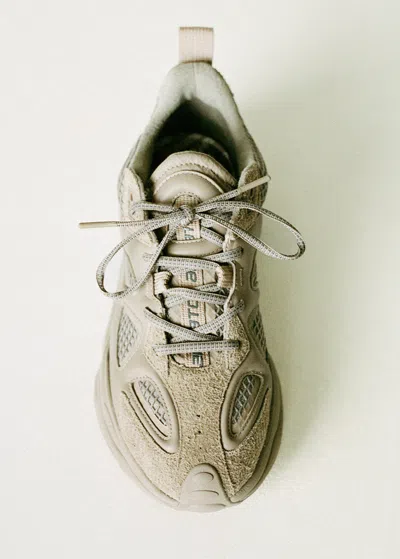 Axel Arigato Men Satellite Runner Suede And Leather Low-top Sneakers In Brown