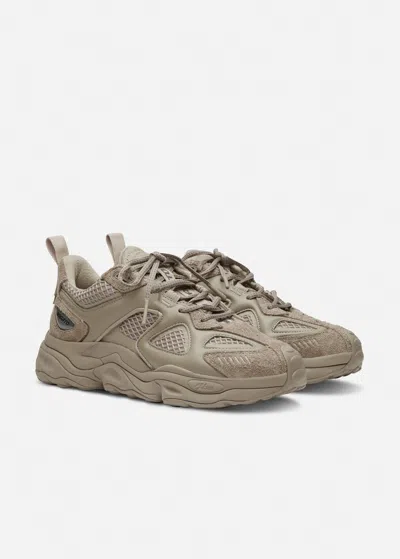 Axel Arigato Men Satellite Runner Suede And Leather Low-top Sneakers In Brown