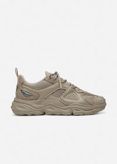 Axel Arigato Men Satellite Runner Suede And Leather Low-top Sneakers In Brown