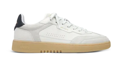 Axel Arigato Dice T-toe White Low Top Sneakers With Logo Patch On The Tongue And Logo Lettering On The Rear In Le