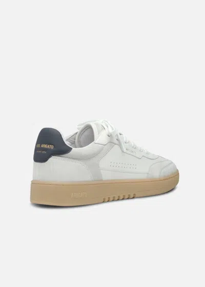 Axel Arigato Dice T-toe White Low Top Sneakers With Logo Patch On The Tongue And Logo Lettering On The Rear In Le