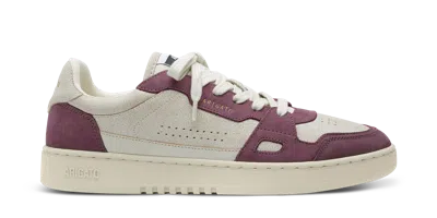 Axel Arigato Women Dice Lo Low-top Suede And Leather Sneakers In Purple