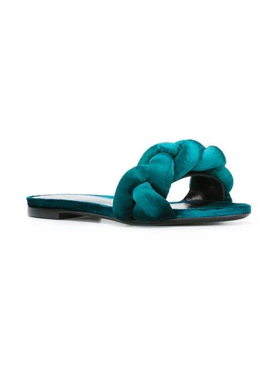 Shop Marco De Vincenzo Braided Sandals