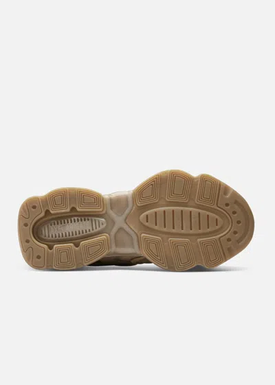 Axel Arigato Eris Beige Low Top Sneakers With Logo Patch On The Tongue In Leather And Fabric Woman In Brown