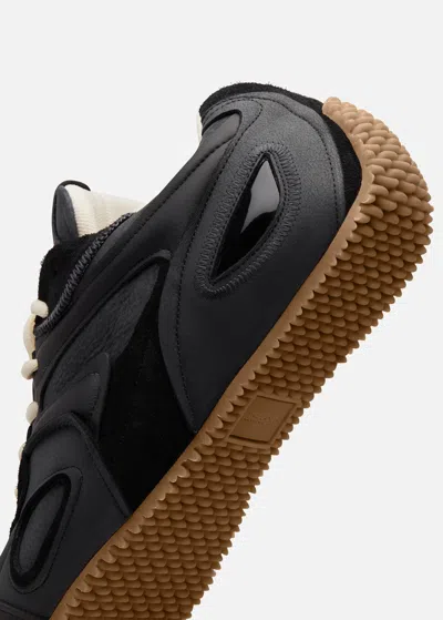 Axel Arigato Black Calf Leather Bos Taurus Low Top Sneakers