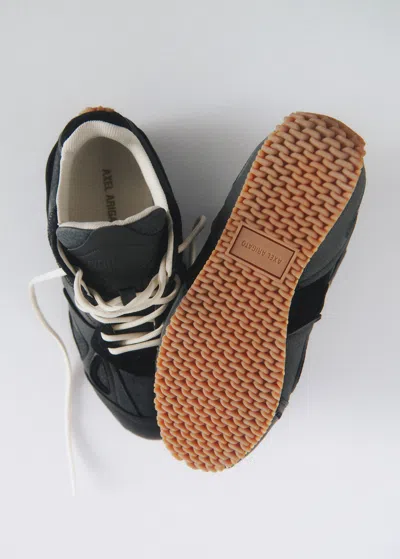 Axel Arigato Black Calf Leather Bos Taurus Low Top Sneakers