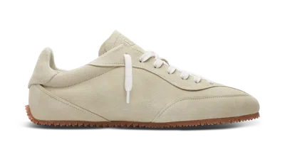 Axel Arigato Daze Runner Beige Sneaker With Logo On The Tongue And Grooved Sole In Suede Man In Neutral