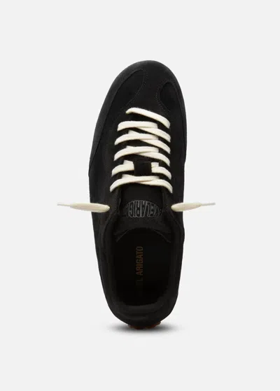 Axel Arigato Daze Runner Black Sneaker With Logo On The Tongue And Grooved Sole In Suede Man