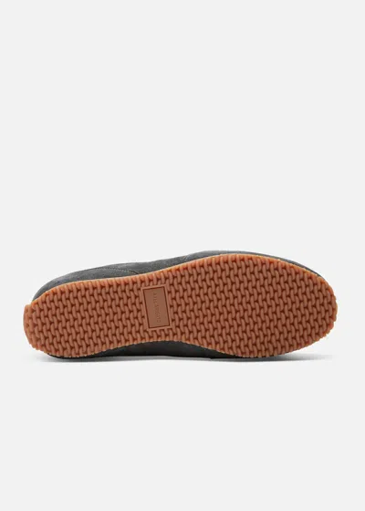 Axel Arigato Daze Runner Grey Sneaker With Logo On The Tongue And Grooved Sole In Suede Man In Gray