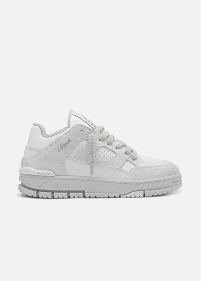 Axel Arigato Area Lo Leather Trainers In White