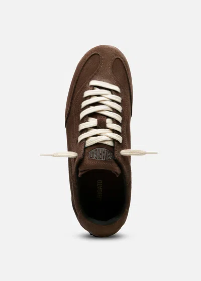 Axel Arigato Dark Brown Lace Up Sneakers In Multi