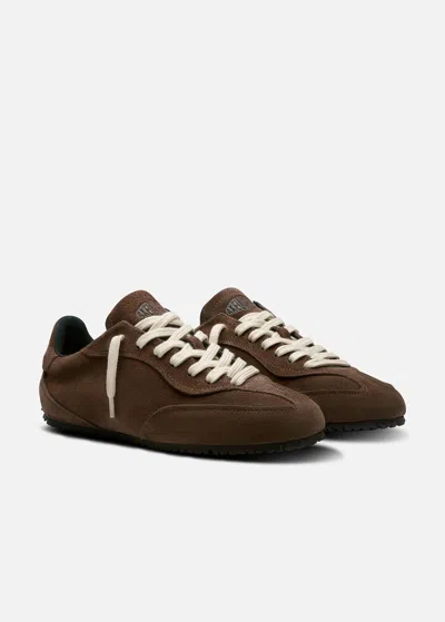 Axel Arigato Dark Brown Lace Up Sneakers In Multi