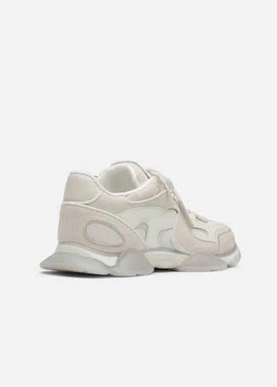 Axel Arigato Eris White Low Top Sneakers With Logo Patch On The Tongue In Leather And Fabric Woman
