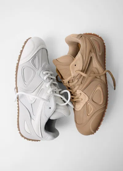 Axel Arigato Slow Runner Cutout Sneakers In Brown