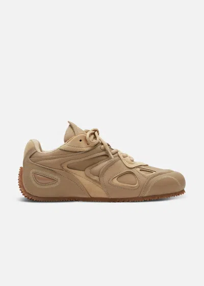 Axel Arigato Slow Runner Cutout Sneakers In Brown
