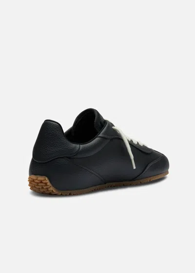 Axel Arigato Daze Runner Black Sneaker With Logo On The Tongue And Grooved Sole In Suede Man