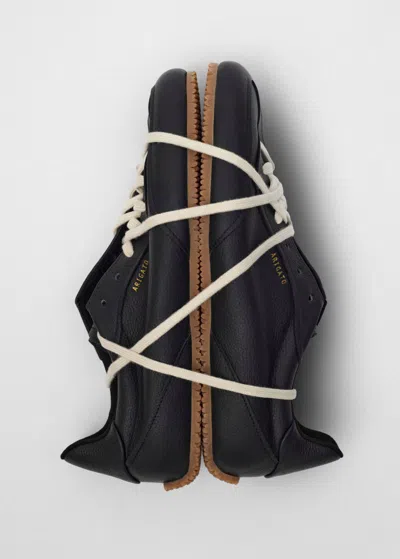 Axel Arigato Daze Runner Black Sneaker With Logo On The Tongue And Grooved Sole In Suede Man