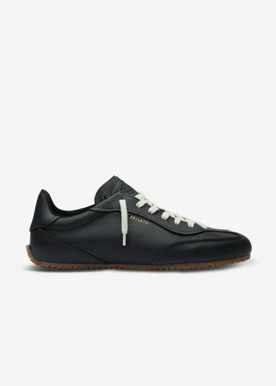 Axel Arigato Daze Runner Black Sneaker With Logo On The Tongue And Grooved Sole In Suede Man