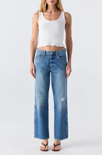 Amo Denim Billie Cropped Jeans In Warmth