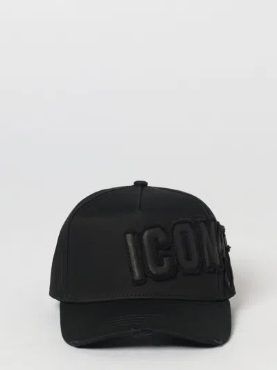 Dsquared2 Hat Men  In Black