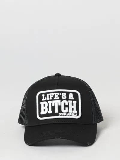 Dsquared2 Hat Men  In Black