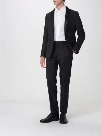 Dsquared2 Suit Men  In Black