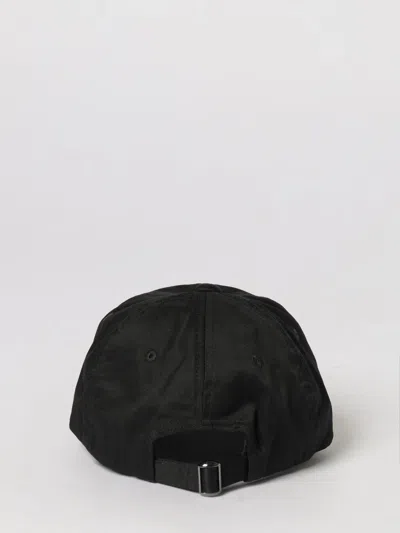 Ea7 Cotton Hat With Embroidered Logo In Black