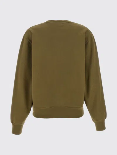 Saint Laurent 'cassandre' Sweatshirt In Green