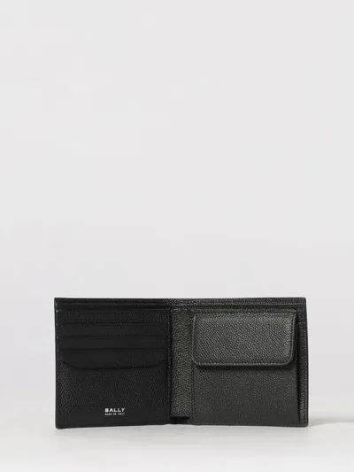 Bally Wallet Men  In Black